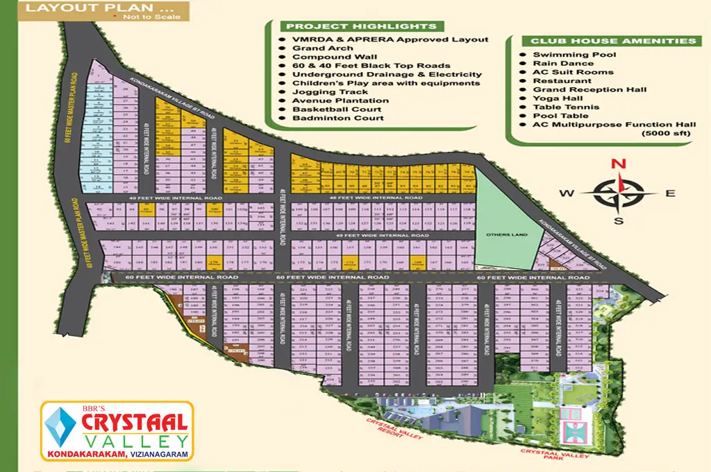 crystaal valley layout price